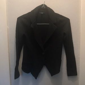 Gap soft cardigan blazer style black size XS